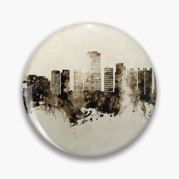 Item preview, Long Beach California Skyline designed and sold by ArtPrints.