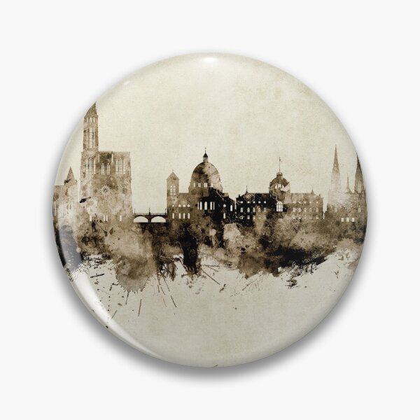 Item preview, Strasbourg France Skyline designed and sold by ArtPrints.