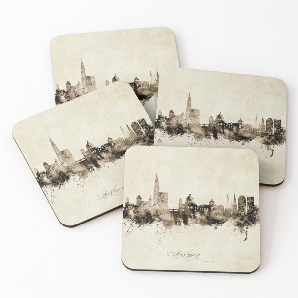 Item preview, Strasbourg France Skyline designed and sold by ArtPrints.