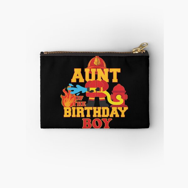 Item preview, Aunt Of The Birthday Boy Firetruck Firefighter Party design designed and sold by Grabitees.
