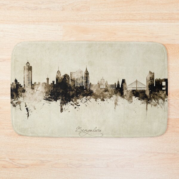 Item preview, Bengaluru Skyline India Bangalore designed and sold by ArtPrints.
