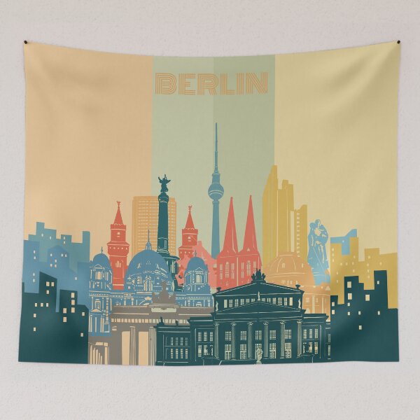 Item preview, berlin skyline designed and sold by BekimART2.
