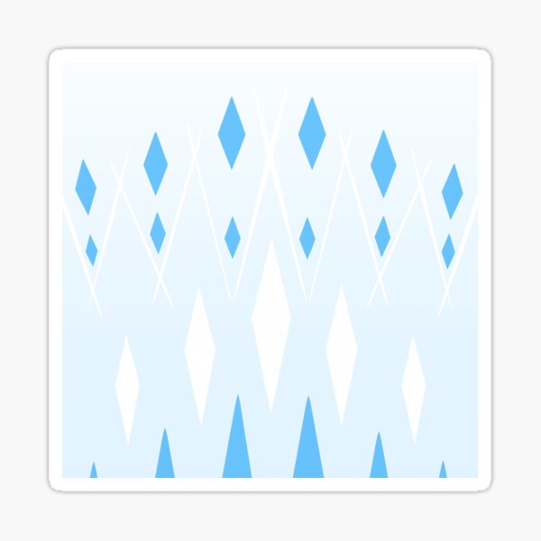 Ice Fractals Sticker