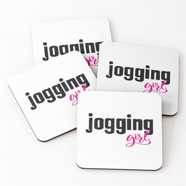 Item preview, Jogging Girl Jog Running Runner designed and sold by ProjectX23.
