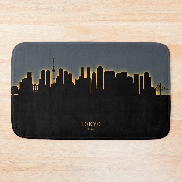 Artikelvorschau, Tokyo Japan Skyline entworfen und verkauft von ArtPrints.