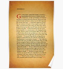 Desiderata Poster