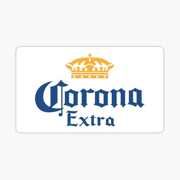 Corona extra Sticker