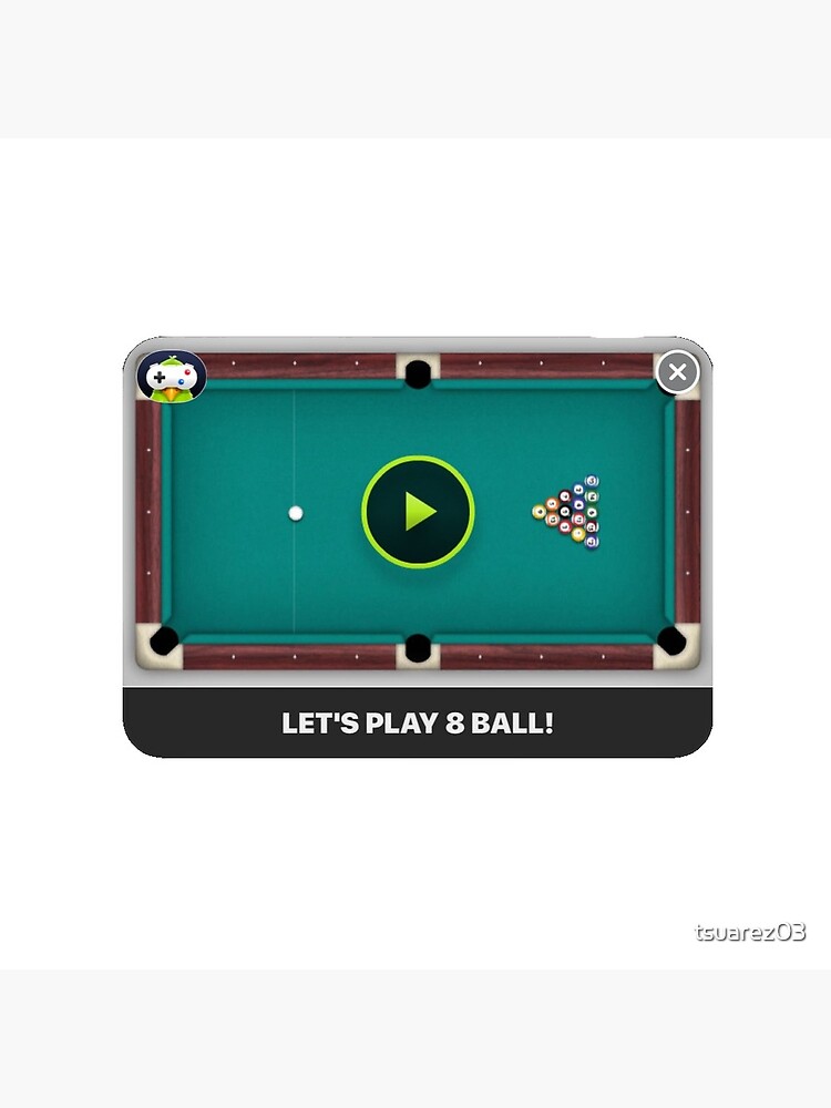 Let S Play 8ball Postcard By Tsuarez03 Redbubble