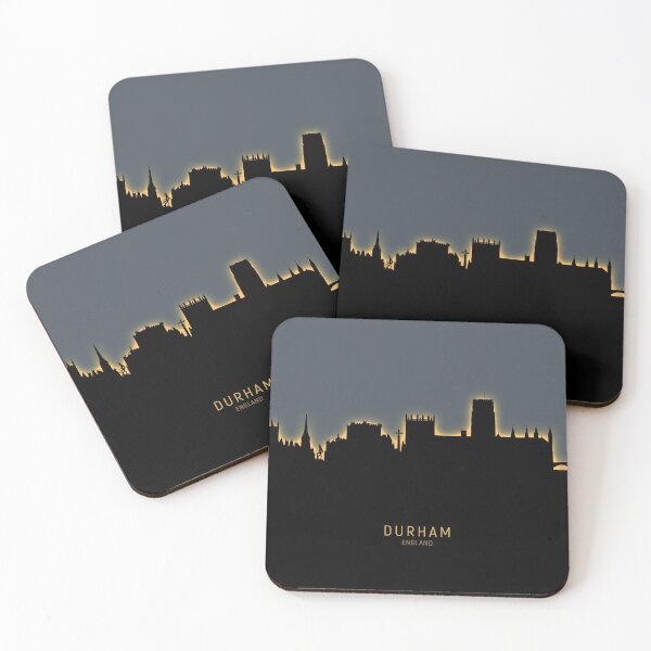 Item preview, Durham England Skyline Cityscape designed and sold by ArtPrints.