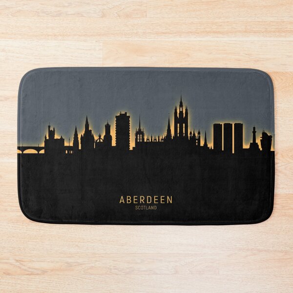 Item preview, Aberdeen Scotland Skyline designed and sold by ArtPrints.