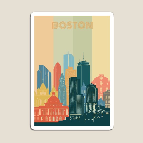 Southie Irish - 617 Boston Strong (vintage look) - Boston - Magnet