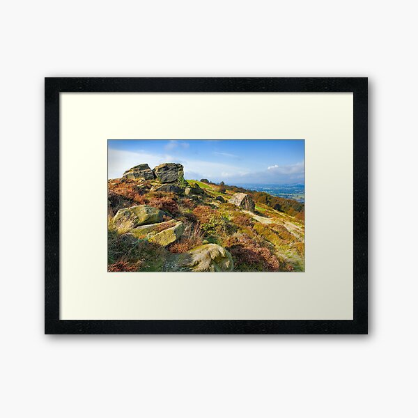 Otley Chevin - Surprise View Framed Art Print