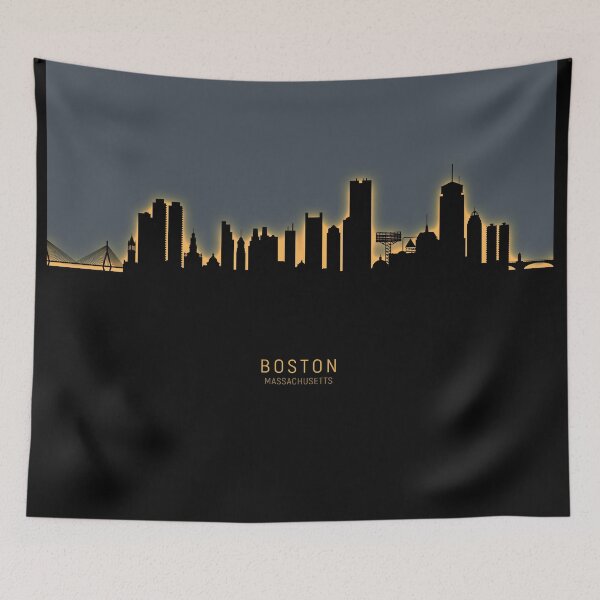 Item preview, Boston Massachusetts Skyline designed and sold by ArtPrints.