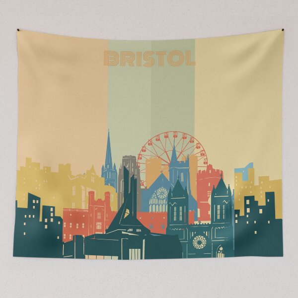 Item preview, bristol skyline designed and sold by BekimART2.
