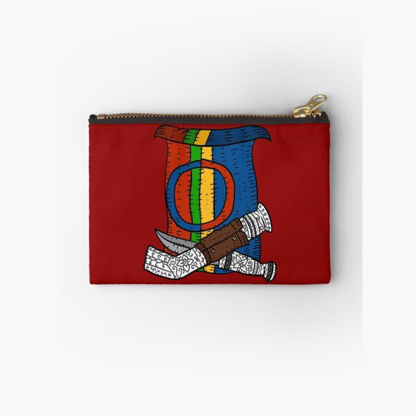 Item preview, flag of the sami people. with traditional knives. sami pride. designed and sold by JJadx.