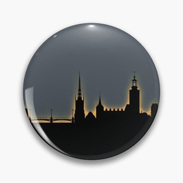 Item preview, Stockholm Sweden Skyline designed and sold by ArtPrints.