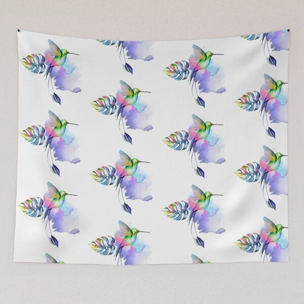Item preview, HUMMING BIRD designed and sold by Ivy & Foxglove Designs.