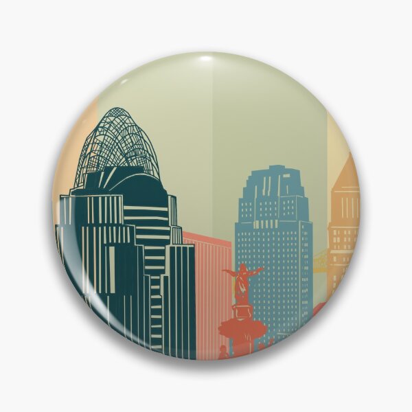 Item preview, cincinnati skyline designed and sold by BekimART2.