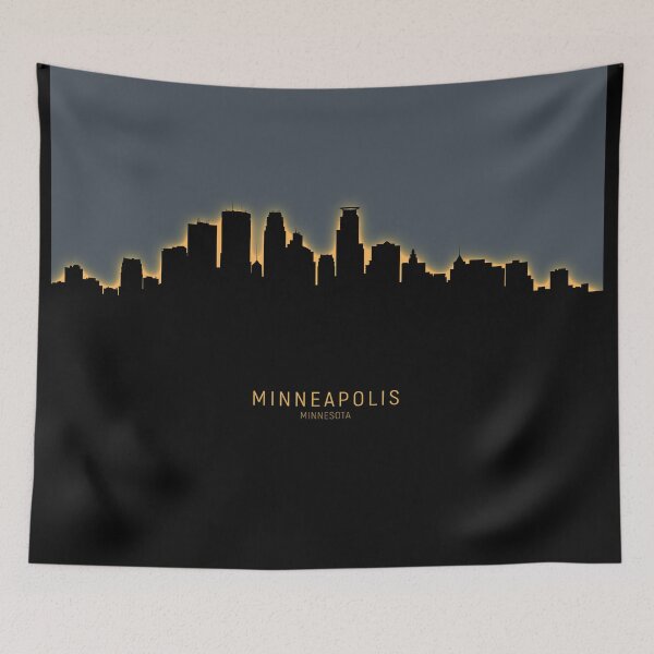 Artikelvorschau, Minneapolis Minnesota Skyline entworfen und verkauft von ArtPrints.