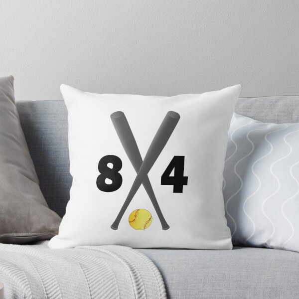 Item preview, Softball number 84 - eighty four with bats and ball designed and sold by AllShirts21.