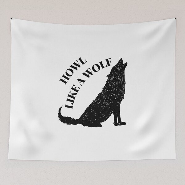 Item preview, Howl Like A Wolf designed and sold by IBMClothing.