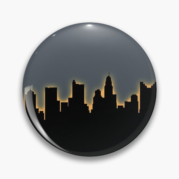 Aperçu de l'œuvre Columbus Ohio Skyline créée et vendue par ArtPrints.