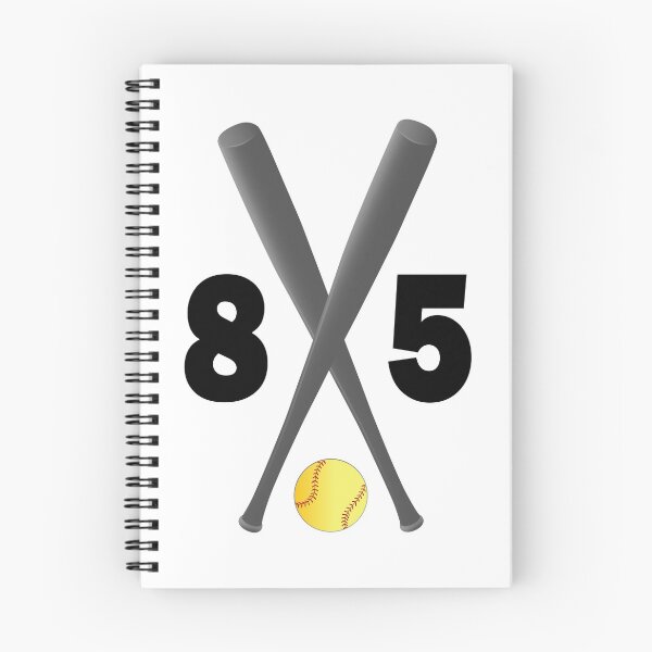 Item preview, Softball number 85 - eighty five with bats and ball designed and sold by AllShirts21.