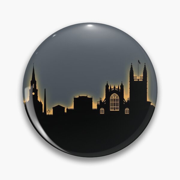Item preview, Bath England Skyline Cityscape designed and sold by ArtPrints.