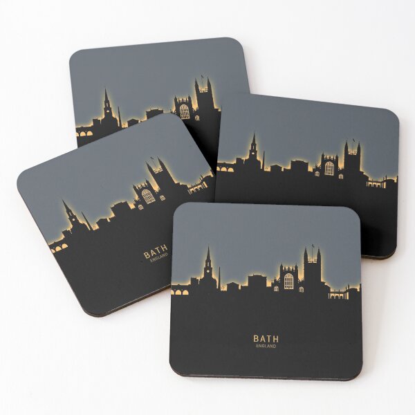 Item preview, Bath England Skyline Cityscape designed and sold by ArtPrints.
