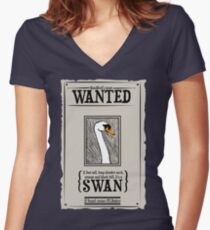 Sandford's Most Wanted Women's Fitted V-Neck T-Shirt