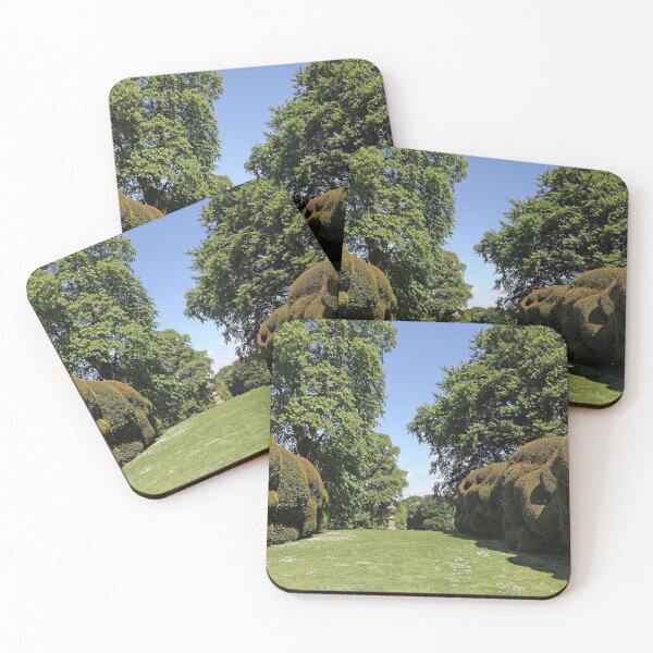 Item preview, Topiary hedges along a path designed and sold by pinkal.
