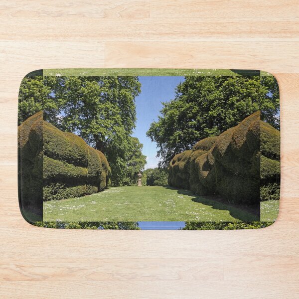 Item preview, Topiary hedges along a path designed and sold by pinkal.