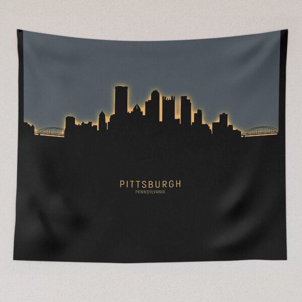 Item preview, Pittsburgh Pennsylvania Skyline designed and sold by ArtPrints.