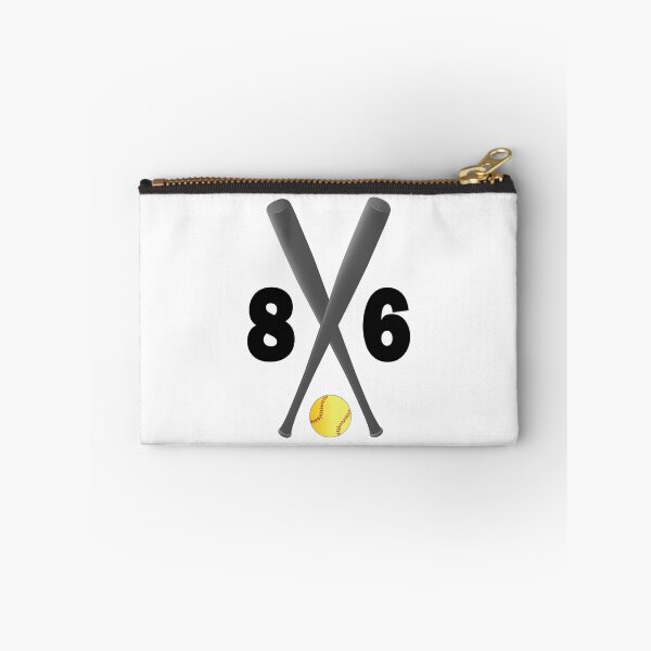 Item preview, Softball number 86 - eighty six with bats and ball designed and sold by AllShirts21.