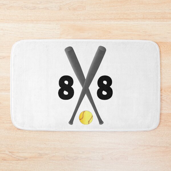 Item preview, Softball number 88 - eighty eight with bats and ball designed and sold by AllShirts21.