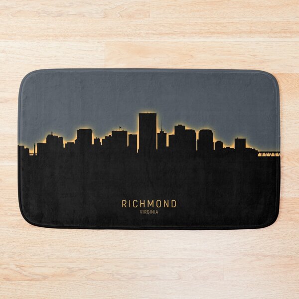 Artikelvorschau, Richmond Virginia Skyline entworfen und verkauft von ArtPrints.