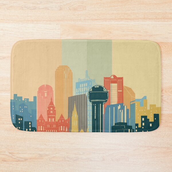 Item preview, dallas skyline designed and sold by BekimART2.