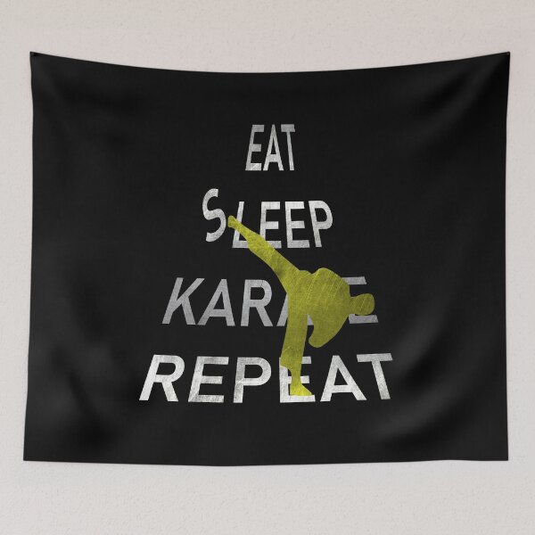 Item preview, Eat Sleep Karate Repeat designed and sold by GR-ART.