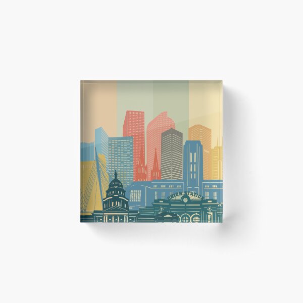 Item preview, denver skyline designed and sold by BekimART2.
