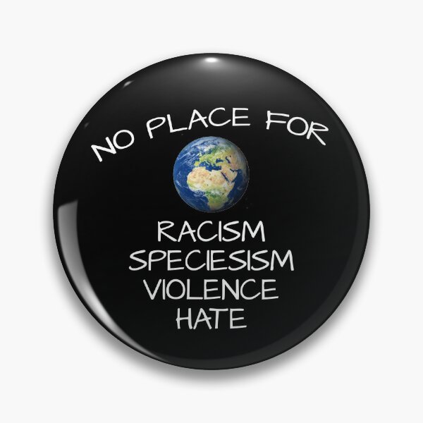 Item preview, Neatar: No place for racism, speciesism, violence, hate designed and sold by Neatar.