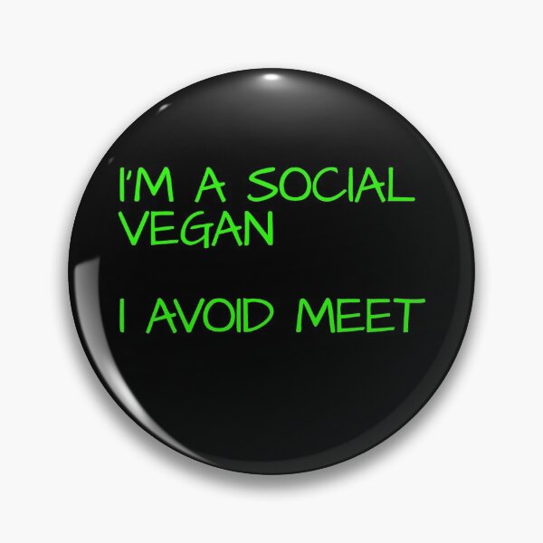 Item preview, Neatar: I'm a social vegan, I avoid meet designed and sold by Neatar.