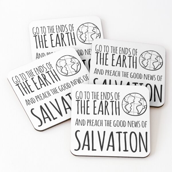 Item preview, Go to the Ends of the Earth and Preach the Good News of Salvation, Mathew 24:14 designed and sold by bugtalk.
