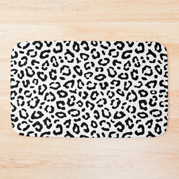 Item preview, Black and White Leopard Spots Print designed and sold by FouShop.
