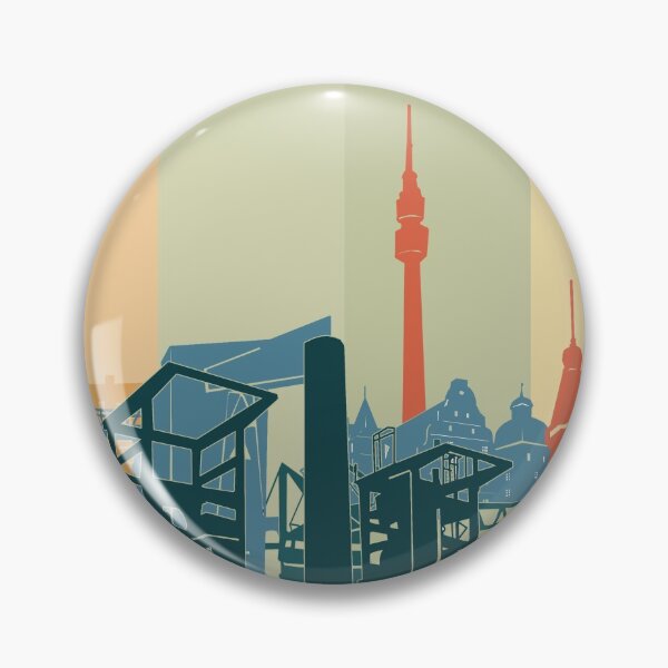 Item preview, dortmund skyline designed and sold by BekimART2.