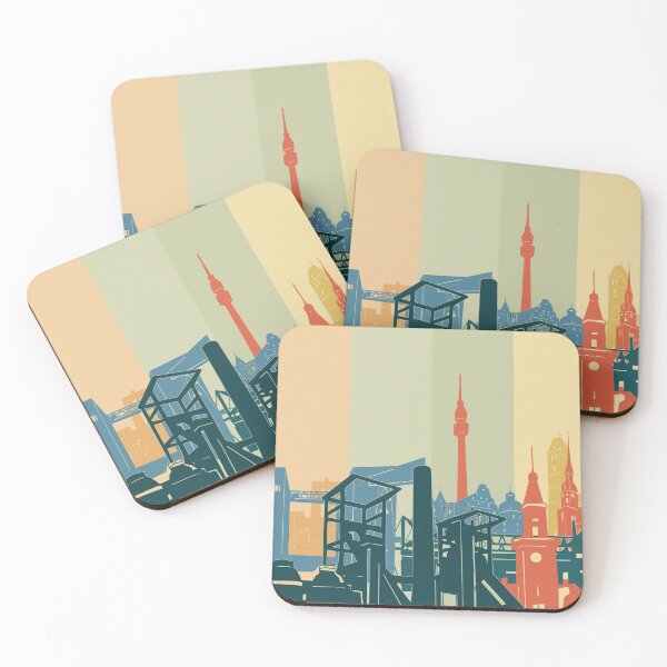 Item preview, dortmund skyline designed and sold by BekimART2.
