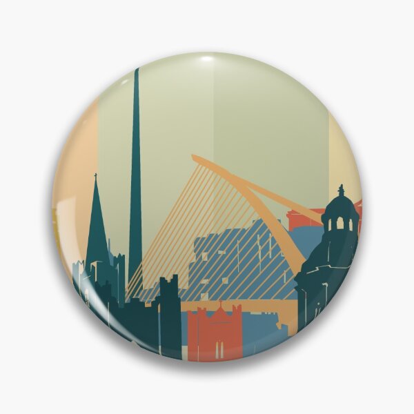 Artikelvorschau, Dublin Skyline entworfen und verkauft von BekimART2.