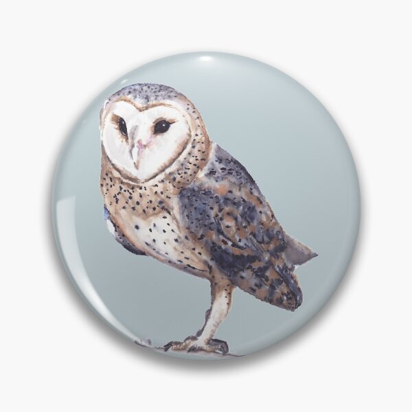 Snow owl Pin