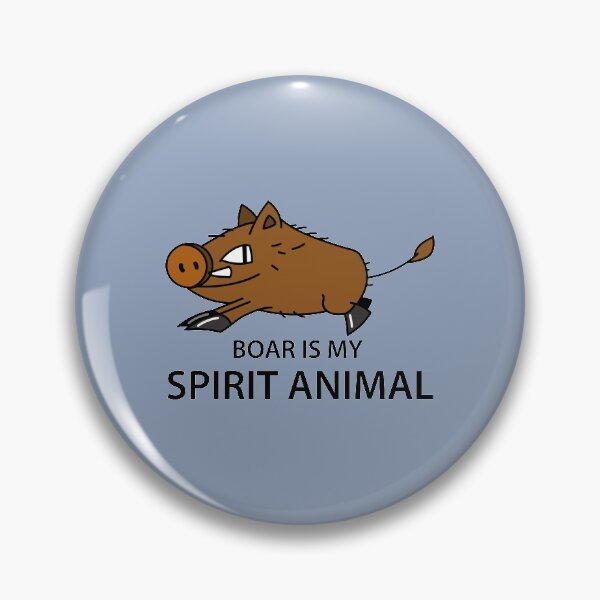 Artikelvorschau, Lustiges Wildschwein-spirit animal entworfen und verkauft von spontania.