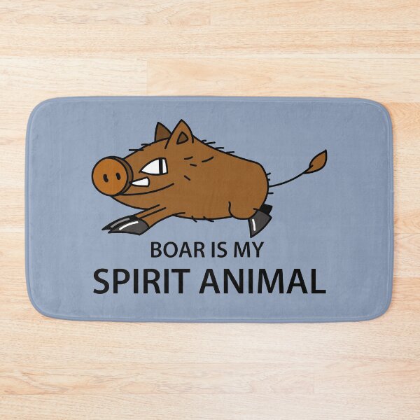 Item preview, Funny wild boar spirit animal designed and sold by spontania.