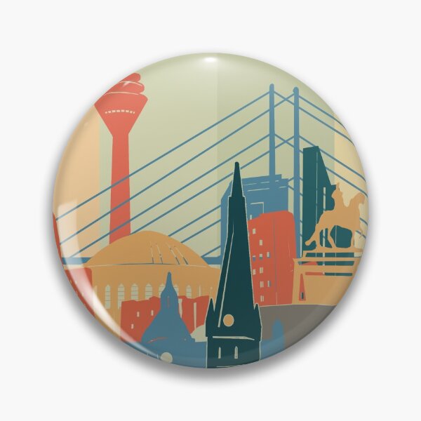 Item preview, dusseldorf skyline designed and sold by BekimART2.